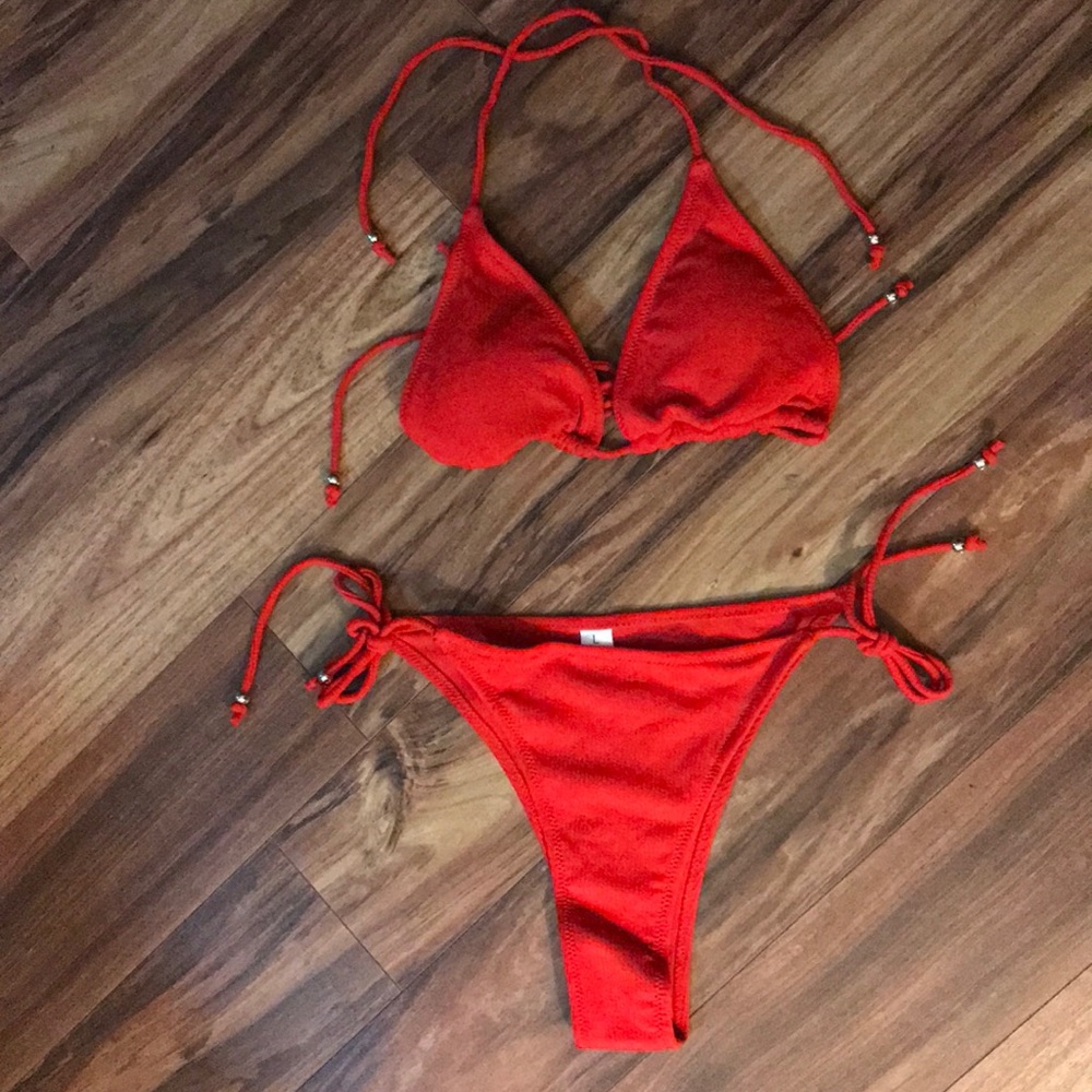 Red bikini